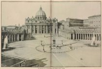 Rom, Der Petersplatz mit der Peterskirche und dem Vatikan