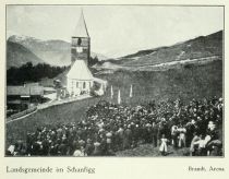 Schweiz 04 Landsgemeinde im Schanfigg