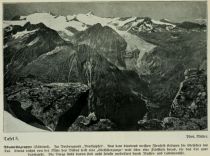 Naturgewalten im Hochgebirge Tafel 005 Adamellogruppe, Südtirol, Im Vordergrund Blockgipfel