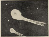 Der Komet Biela nach seiner Teilung