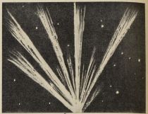Komet mit fünf Schweifen vom Jahre 1861