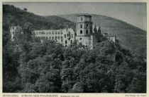 Burgen 005 Heidelberg. Schloss der Pfanzgrafen. Hauptbauzeit 1544-1632