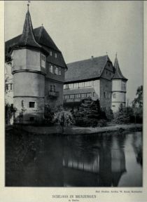Burgen 008 Schloss in Menzingen in Baden