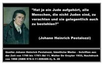 Zitate über Juden 09 Johann Heinrich Pestalozzi, um 1790