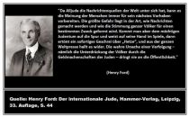 Zitate über Juden 14 Henry Ford, um 1920