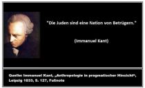 Zitate über Juden 15 Immanuel Kant, 1833