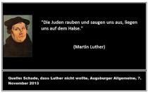 Zitate über Juden 16 Martin Luther, um 1530