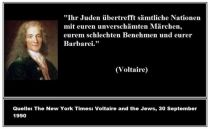 Zitate über Juden 26 Voltaire