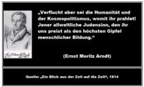 Zitate über Juden 30 Ernst Moritz Arndt, 1814