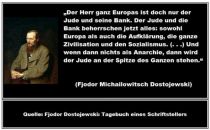 Zitate über Juden 33 Fjodor Michailowitsch Dostojewski, um 1870