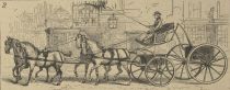Kutschen-Ausstellung in London. 1879 - 2. Trainierwagen des Prinzen Frederick von Wales.