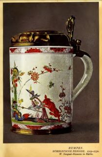 Meissner Porzellan 002 - Humpen, Horoldtsche Periode 1725-1730