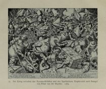 17 Der Krieg zwischen den Kassenschränken und den Sparbüchsen, Bruegel 1563