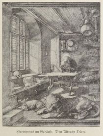Dürer, Hieronymus im Gehäuse