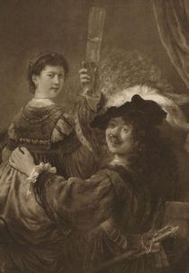 Rembrand van Rijn. Der Künstler und sein Gattin, Königl. Gemäldegalerie, Dresden (1)