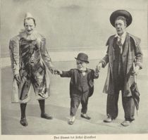 Zirkus - Drei Clowns des Zirkus Sarassani