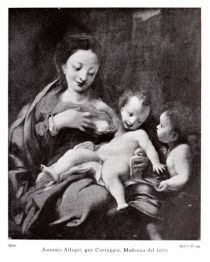 015 033 Antonio Allegri, gen. Corregio. Madonna del latte