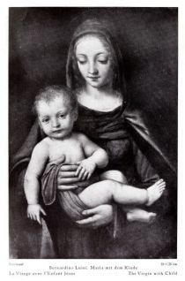 016 034 Bernardino Luini. Maria mit dem Kinde