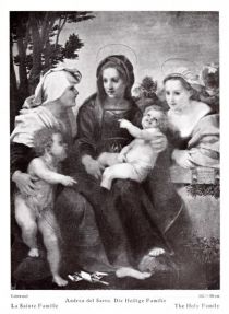 019 037 Andrea del Sarto. Die Heilige Familie