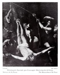 040 058 Michelangelo Amerighi, gen. Caravaggio. Martyrium des hl. Petrus