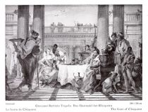 053 071 Giovanni Battista Tiepolo. Das Gastmahl der Kleopatra