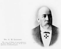 Mr. G. M. Lianosov. The doyen of Baku oil men, arbirator in many disputes, and one of the most generous of Philanthropists