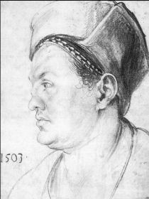 Pirckheimer, Willibald (1470-1530) deutscher Humanist, Jurist, Übersetzer, Publizist, Freund Albrecht Dürers