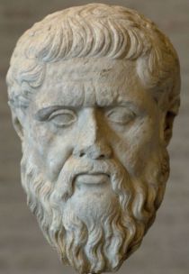 Platon (428 v. Chr. bis 348 v. Chr.) antiker griechischer Philosoph