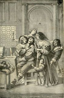 Sittenbild aus der Zeit Louis XIII.