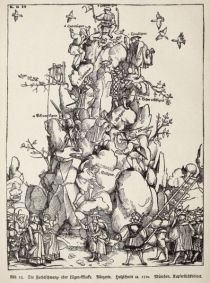 013 Die Fuchsschwanz- oder Lügen-Glocke. Allegorie. Holzschnitt ca. 1520. München, Kupferstichkabinett