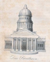 Das Pantheon, national Grablege und Ruhmeshalle für Frankreich. Architekt: Jaacques-Germain Soufflot. Bauzeit: 1756-1790.