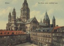 Mainz - Dom vom Leichhof aus