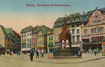 Mainz - Marktplatz mit Marktbrunnen