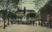 Mainz - Schillerplatz und Denkmal