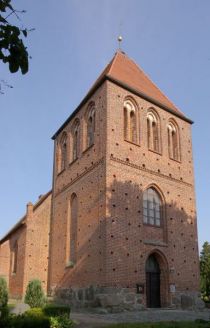 Garz, Turm der St. Petri-Kirche