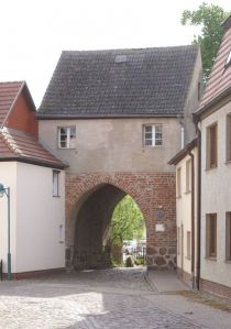 Loitz, mittelalterliches Stadttor