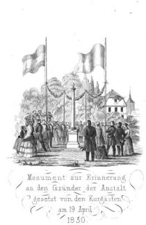 Rostock, Gründung der Wasserheilanstalt 1850