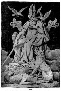 Odin, Göttervater, Kriegs- und Totengott in der nordischen Mythologie