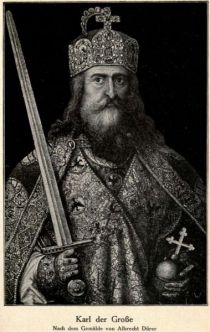 10. Karl der Große. Nach dem Gemälde von Albrecht Dürer.