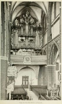 Rostock. 109 St. Petri-Kirche Orgel