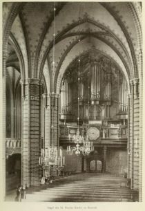 Rostock. 140. St. Nicolai-Kirche Orgel