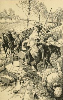 Kosaken beim Beutemachen 1913