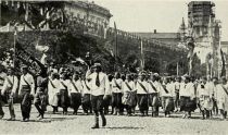 Moskau Roter Platz, 1921