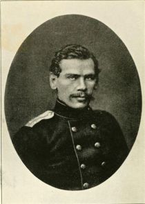 Tolstoi als Artillerie-Offizier 1855