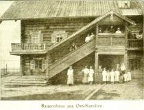 Bauernhaus in Ostkarelien
