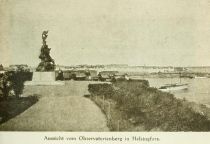 Aussicht vom Observatoriumsberg in Helsingfors