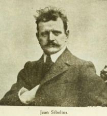 Jean Sibelius (1865-1957), finnischer Komponist