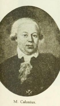 M. Calonius (1738-1817), finnischer Jurist