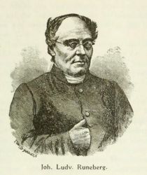 Joh. Ludv. Runeberg (1804-1877), finnland-schwedischer Schriftsteller