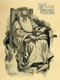 Saxo Grammaticus (1140-1220) dänischer Mönch und Geschichtsschreiber